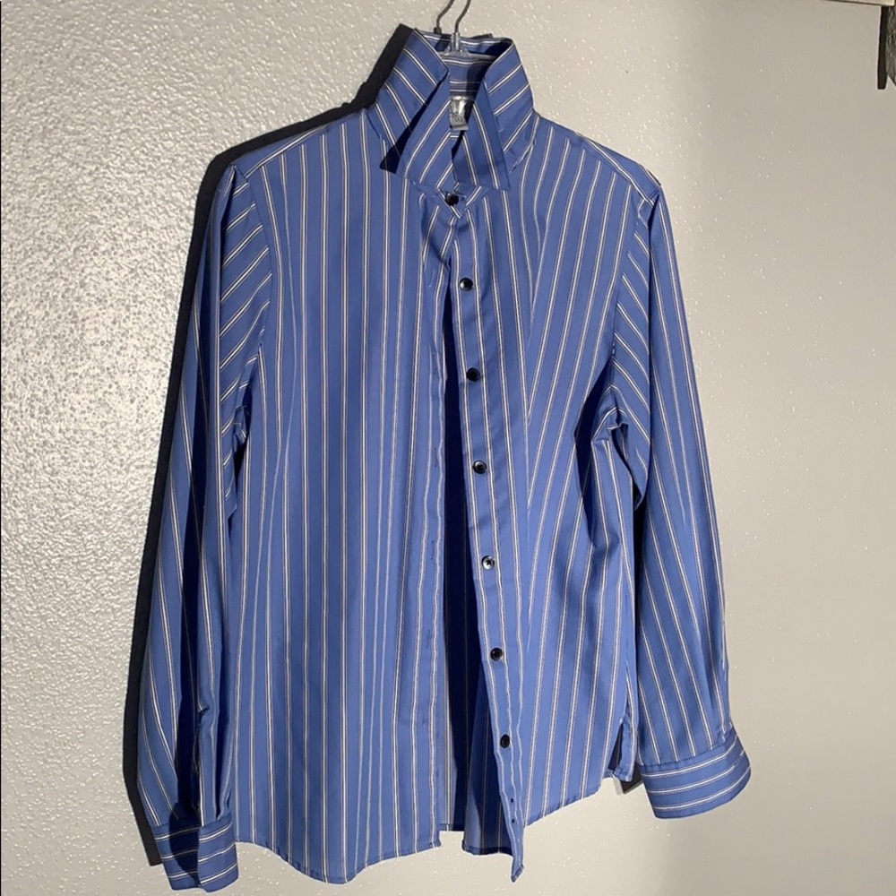 Foxcroft no iron tailored blouse